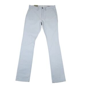 Goodfellow Co Hennepin Chino Slim Fit Pants Light Gray Size 32x34 Mens Stretch
